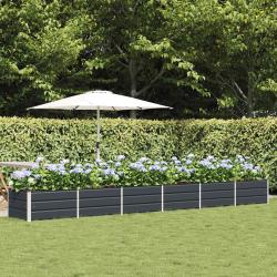 Jardini&egrave;re Anthracite 480 x 80 x 45 cm Acier