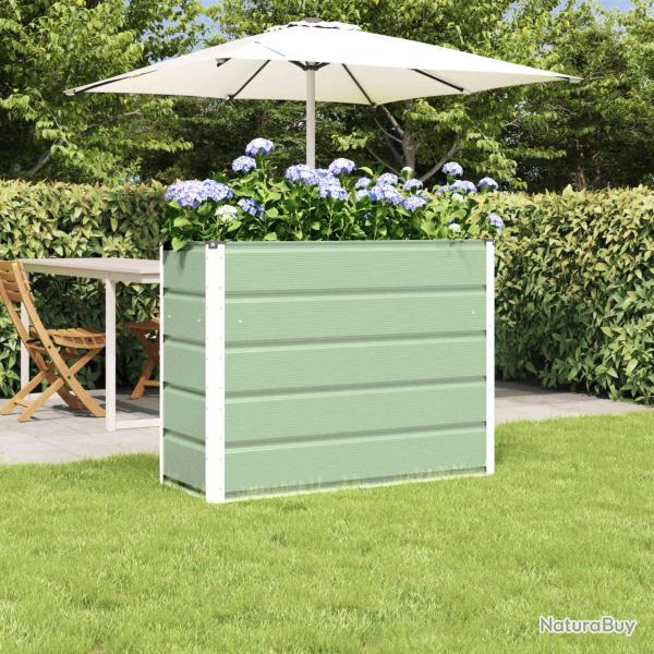 Jardini�re Vert 100 x 40 x 75 cm Acier