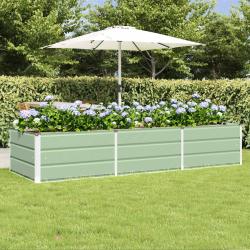 Jardini&egrave;re Vert 240 x 80 x 45 cm Acier