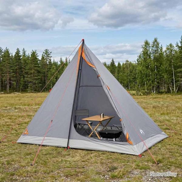 Tente de randonn�e Gris et orange 2 personnes