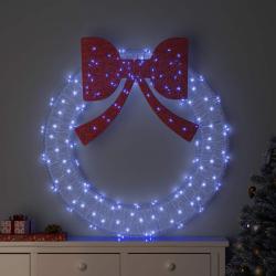 Couronne avec 150 LED Bleu 120 cm Acrylique