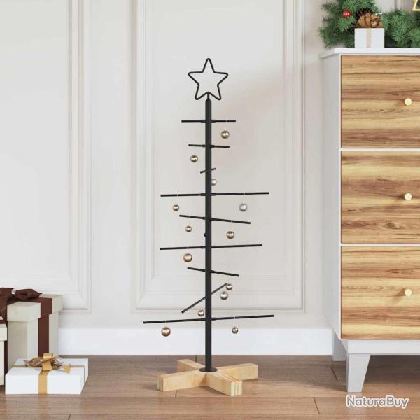 Arbre de No�l en m�tal Noir 89 cm Acier peint par poudre