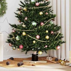 Pied de Sapin de No&euml;l 1.73 Noir 50 x 50 x 16 cm Pin massif