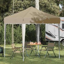 Tente de f&ecirc;te pop-up 195 x 195 x 245 cm Cr&egrave;me Tissu Oxford