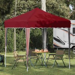 Tente de f&ecirc;te pop-up 195 x 195 x 245 cm Bordeaux Tissu Oxford