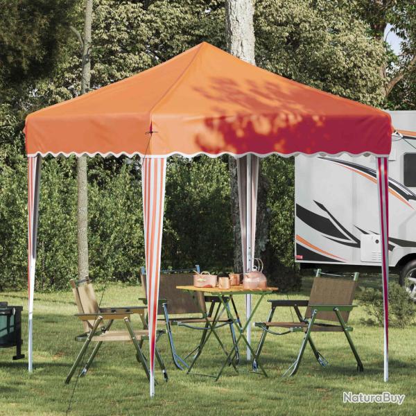 Tente de f�te pop-up 195 x 195 x 245 cm Orange Tissu Oxford
