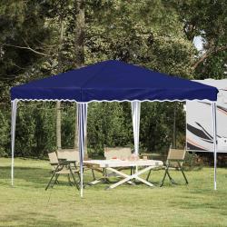 Tente de f&ecirc;te pop-up 288 x 288 x 245 cm Bleu Tissu Oxford