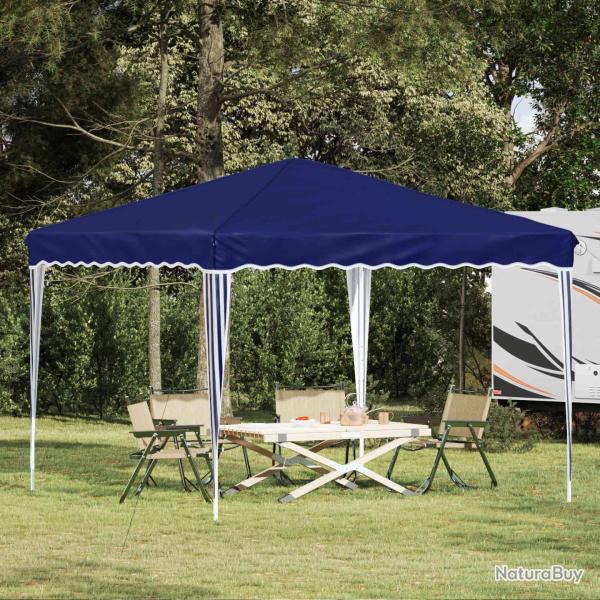 Tente de f�te pop-up 288 x 288 x 245 cm Bleu Tissu Oxford