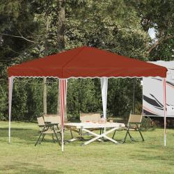 Tente de f&ecirc;te pop-up 288 x 288 x 245 cm Terre cuite