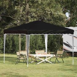 Tente de f&ecirc;te pop-up 288 x 288 x 245 cm Noir Tissu Oxford