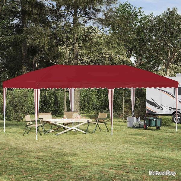 Tente de f�te pop-up 575 x 290 x 245 cm Bordeaux
