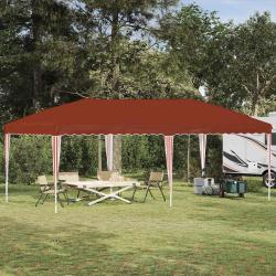 Tente de f&ecirc;te pop-up 575 x 290 x 245 cm Terre cuite