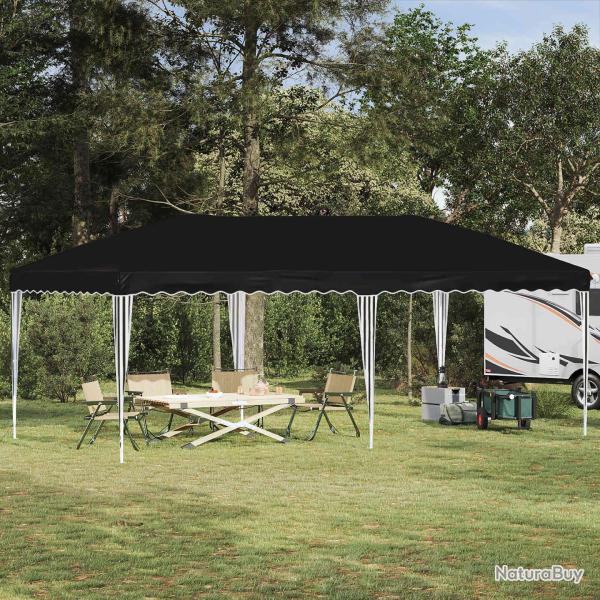 Tente de f�te pop-up 575 x 290 x 245 cm Noir