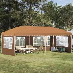 Tente de f&ecirc;te pop-up 575 x 289 x 245 cm Beige