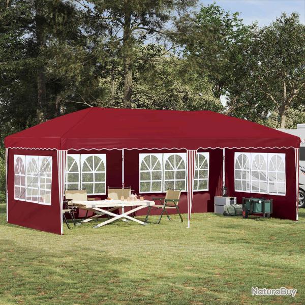 Tente de f�te pop-up 575 x 289 x 245 cm Bordeaux