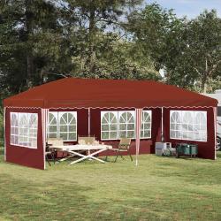 Tente de f&ecirc;te pop-up 575 x 289 x 245 cm Terre cuite