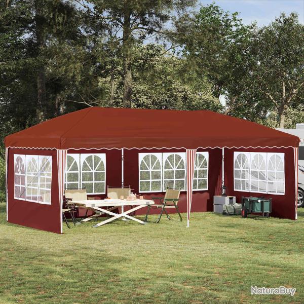 Tente de f�te pop-up 575 x 289 x 245 cm Terre cuite
