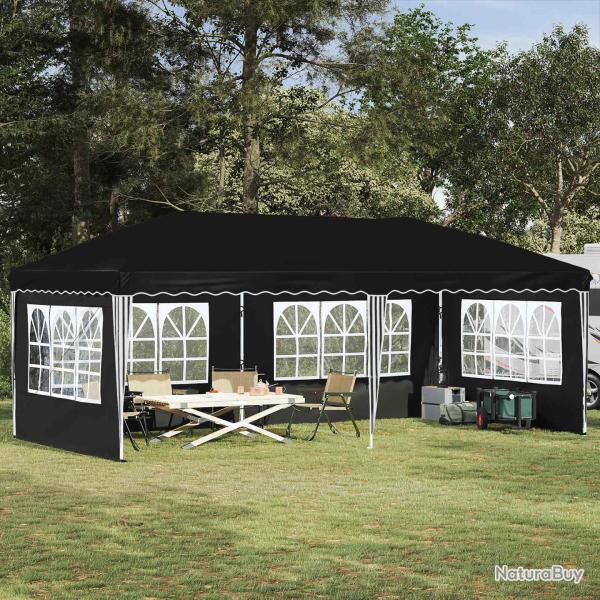 Tente de f�te pop-up 575 x 289 x 245 cm Noir