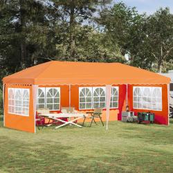 Tente de f&ecirc;te pop-up 575 x 289 x 245 cm Orange