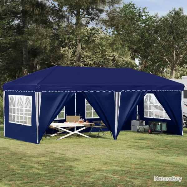 Tente de f�te pop-up 575 x 288 x 245 cm Bleu
