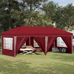 Tente de f&ecirc;te pop-up 575 x 288 x 245 cm Bordeaux
