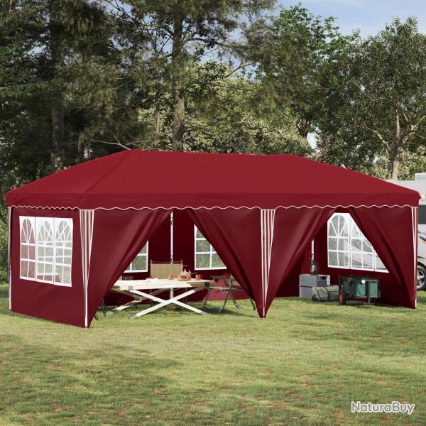 Tente de f�te pop-up 575 x 288 x 245 cm Bordeaux