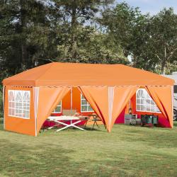 Tente de f&ecirc;te pop-up 575 x 288 x 245 cm Orange