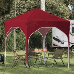 Tente de f&ecirc;te pop-up 194 x 194 x 245 cm Bordeaux