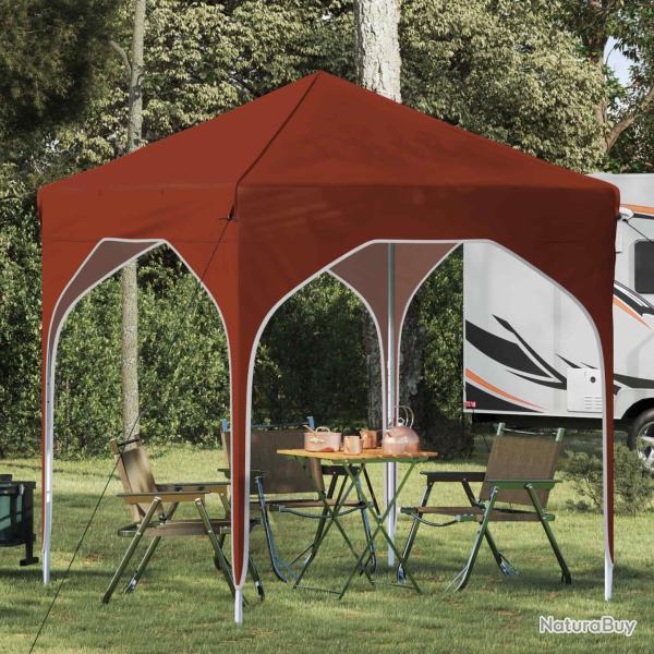 Tente de f�te pop-up 194 x 194 x 245 cm Terre cuite