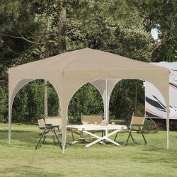 Tente de f&ecirc;te pop-up 290 x 290 x 245 cm Cr&egrave;me