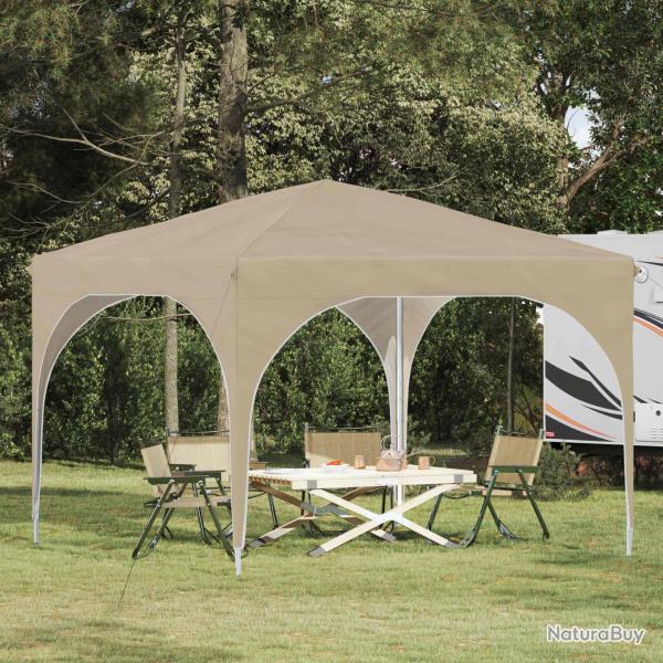 Tente de f�te pop-up 290 x 290 x 245 cm Cr�me
