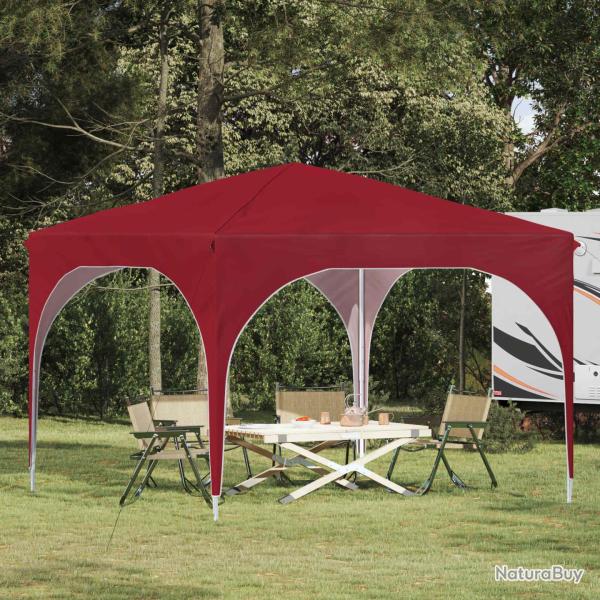 Tente de f�te pop-up 290 x 290 x 245 cm Bordeaux