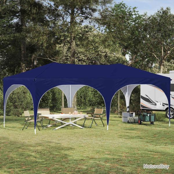 Tente de f�te pop-up 575 x 288 x 245 cm Bleu Tissu Oxford