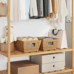 Paniers de rangement 2 pcs Naturel 38 x 28 x 15 cm