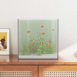 Aquarium avec stockage Transparent 30 x 30 x 30 cm Verre