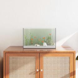 Aquarium avec stockage Transparent 40 x 25 x 25 cm Verre