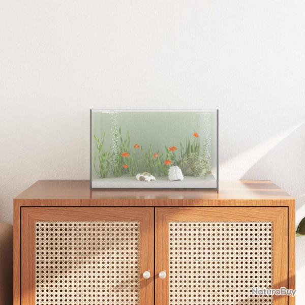 Aquarium avec stockage Transparent 40 x 25 x 25 cm Verre