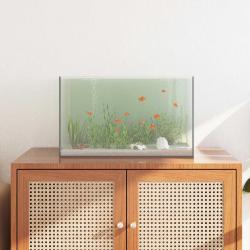 Aquarium avec stockage Transparent 50 x 30 x 30 cm Verre