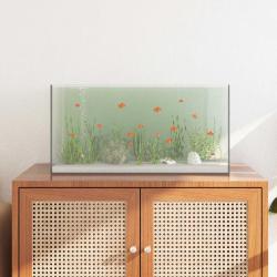 Aquarium avec stockage Transparent 60 x 30 x 30 cm Verre