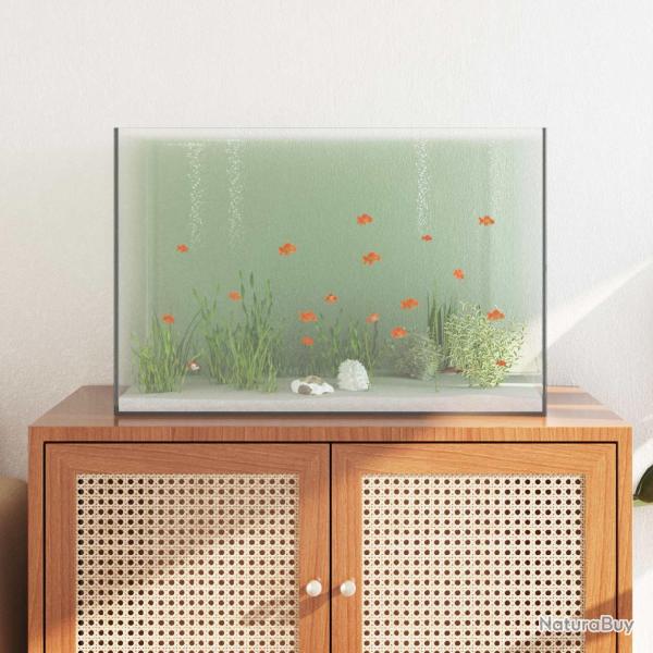 Aquarium avec stockage Transparent 60 x 35 x 40 cm Verre
