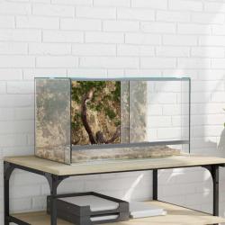 Terrarium avec stockage Transparent 50 x 30 x 30 cm Verre