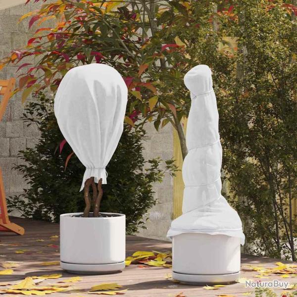 Fleece de protection des plantes contre le gel Blanc 20 x 1,6 m