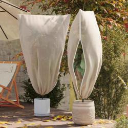 Couvercles de Fleece de Protection Anti-Gel pour Plantes 5 pcs