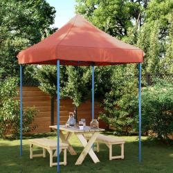Tente de f&ecirc;te Terre cuite 200 x 200 x 306 cm Tissu Oxford