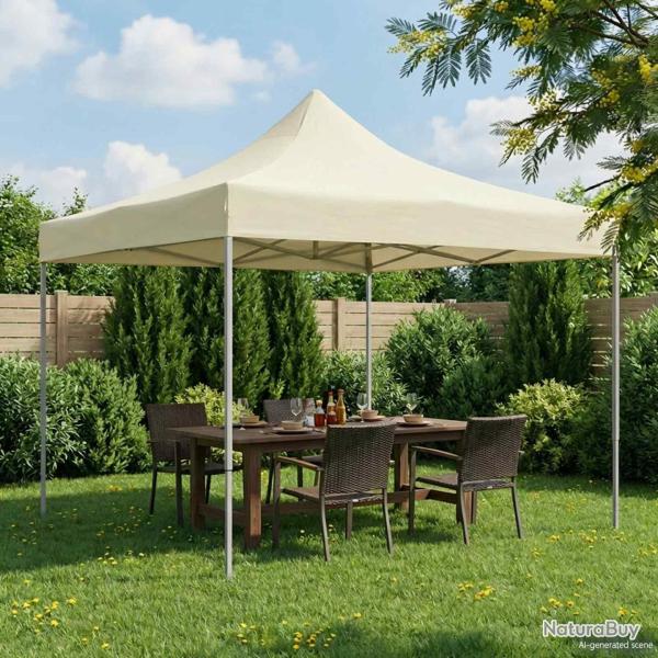 Tente de f�te Cr�me 291 x 291 x 315 cm Tissu Oxford