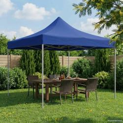 Tente de f&ecirc;te Bleu 291 x 291 x 315 cm Tissu Oxford