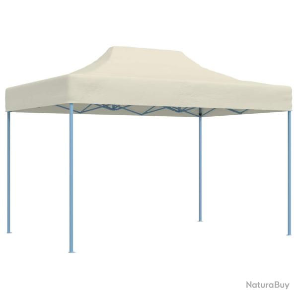 Tente de f�te Cr�me 280 x 410 x 315 cm Tissu Oxford