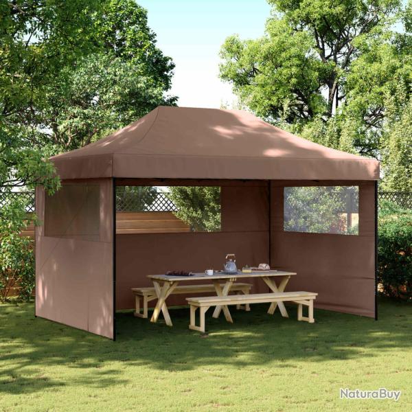 Tente de f�te Marron 292 x 440 x 315 cm Tissu Oxford