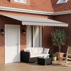 Cadre de store r&eacute;tractable &eacute;lectrique Anthracite 4,5 &times; 3 m