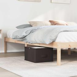 Bo&icirc;te de rangement avec fen&ecirc;tre transparente 2 pcs Anthracite
